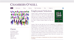 Desktop Screenshot of chambersoneill.com